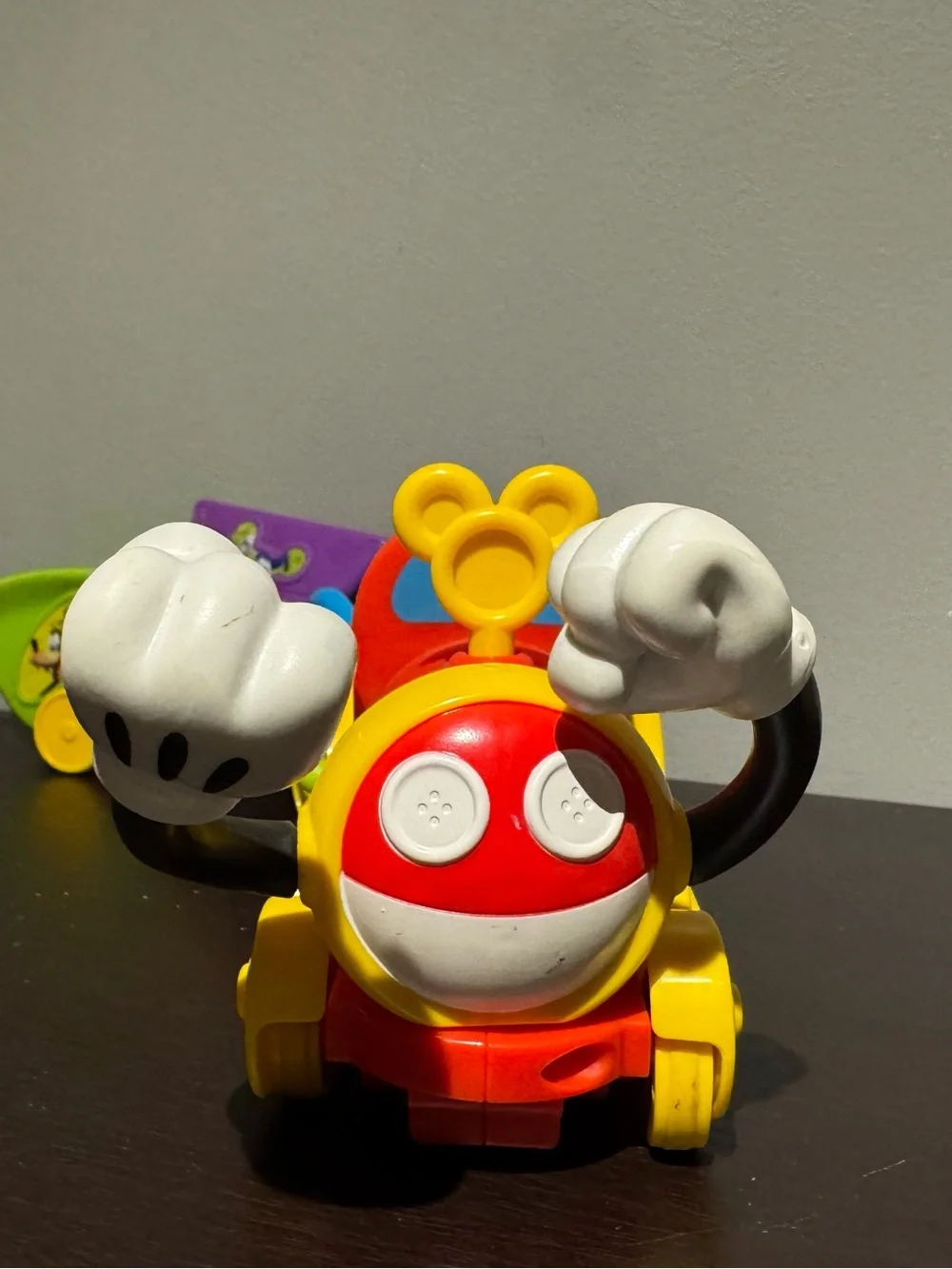 Mickey Mouse Clubhouse Push Wobble Bobble Choo Choo Train With Sounds